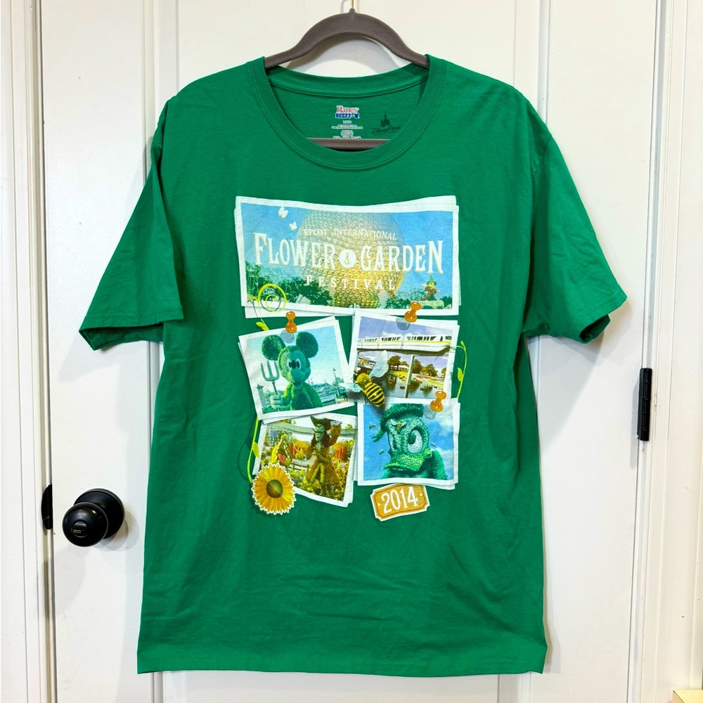 DISNEY EPCOT INTERNATIONAL FLOWER & GARDEN FESTIVAL TEE - Picture 1 of 4